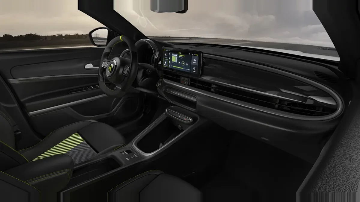 Abarth 600e Turismo de renting para Burgos — Interior