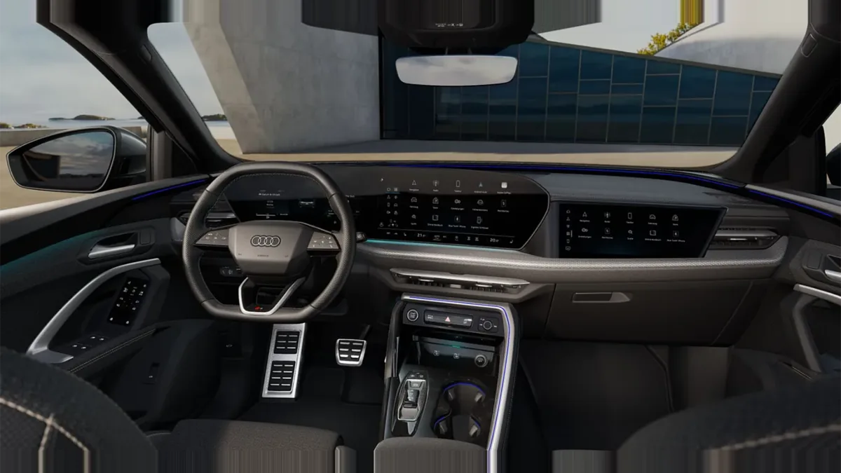 Audi Q5 Sportback S line TDI quattro 150kW (204CV) S tronic de renting para Burgos — Delantera
