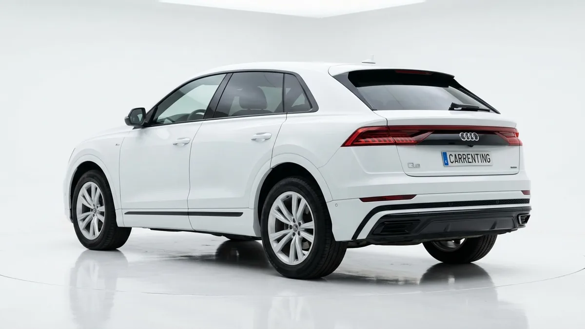 Audi RS Q8 441kW TipTronic de renting para Burgos — Trasera