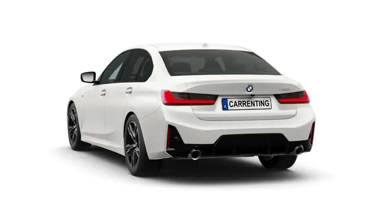 BMW Serie 3 320d Berlina de renting para Burgos — Trasera