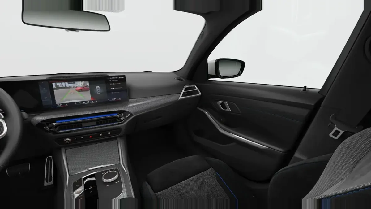BMW Serie 3 320d Berlina de renting para Burgos — Interior