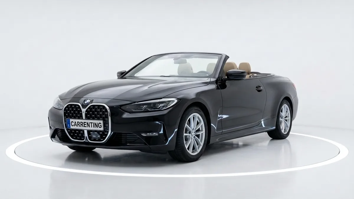 BMW Serie 4 420i Cabrio de renting para Burgos