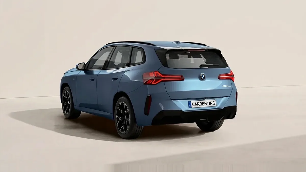 BMW X3 20d xDrive de renting para Burgos — Delantera