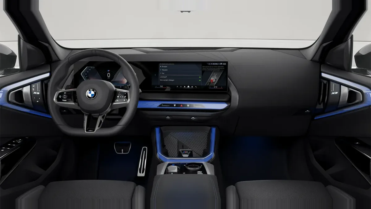 BMW X3 20d xDrive de renting para Burgos — Interior