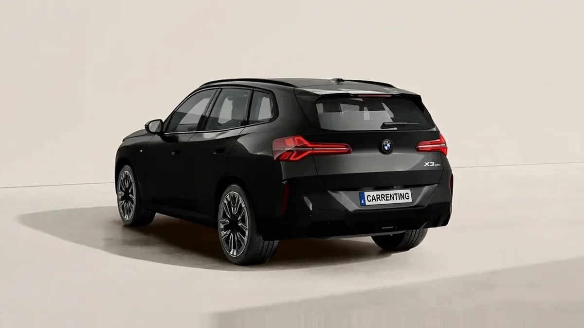 BMW X3 30e xDrive de renting para Burgos — Trasera