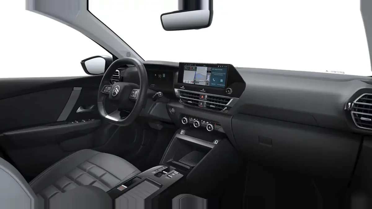 Citroën C4 Hybrid e-DCS6 Max 145CV de renting para Burgos — Interior