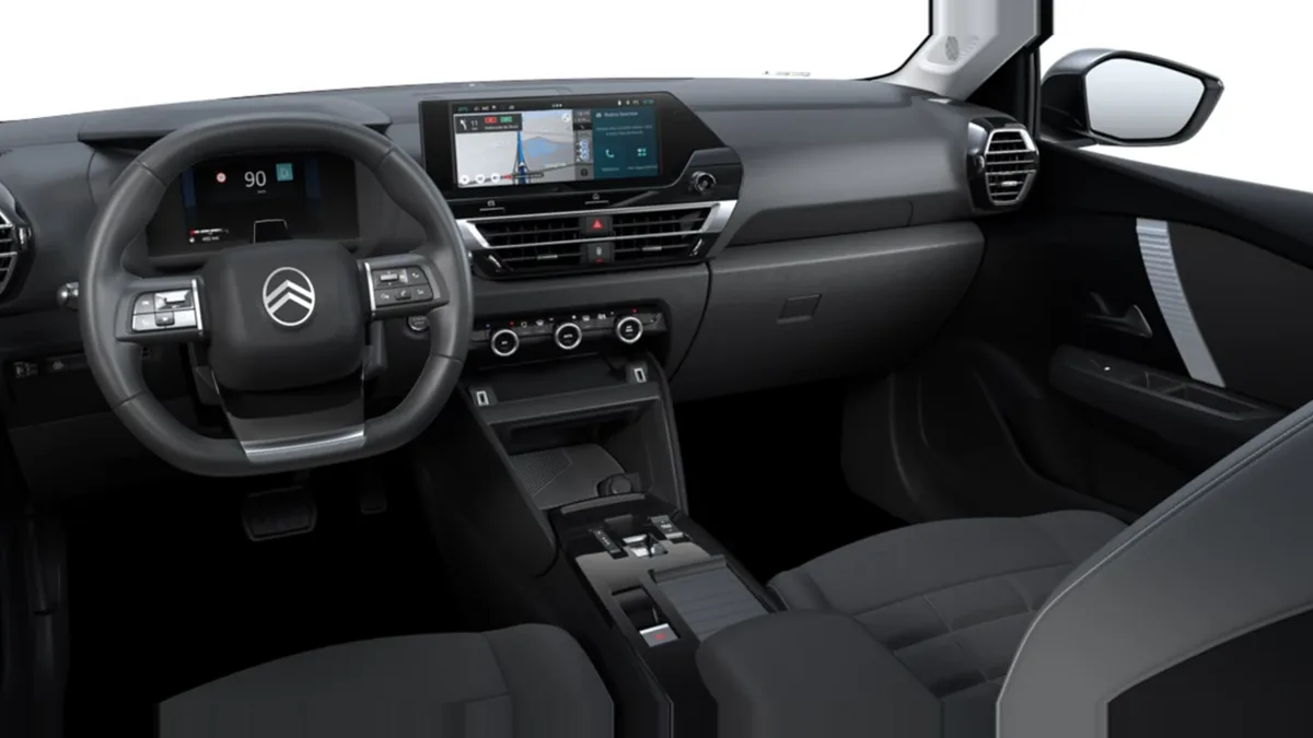 Citroën C4 Hybrid145CV Business Edition de renting para Burgos — Delantera