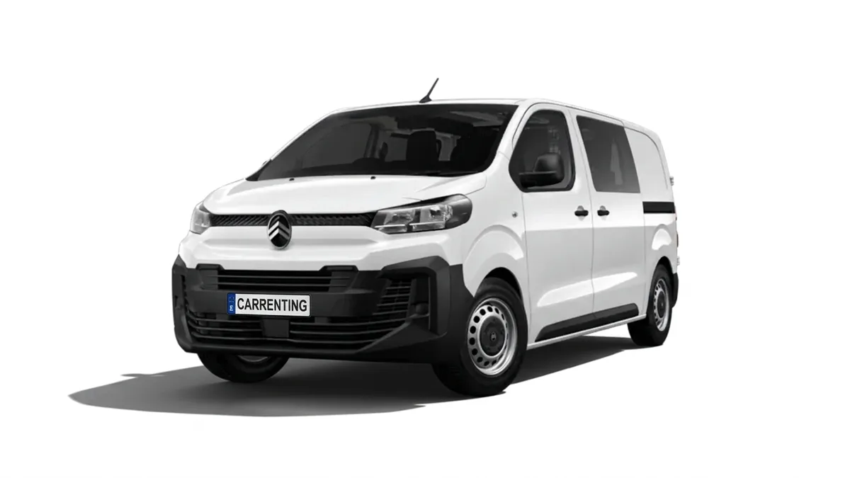 Citroën Jumpy Doble Cabina Plegable Talla M BlueHDi 120 S&S de renting para Burgos — Lateral