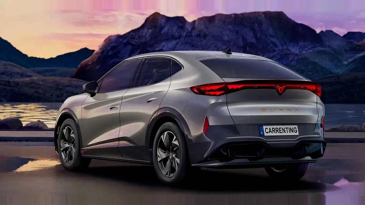 CUPRA Tavascan Endurance First Edition de renting para Burgos — Trasera