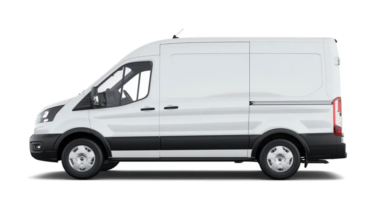Ford TRANSIT 350 L2 Trend N1 EcoBlue 96kW FWD de renting para Burgos — Lateral
