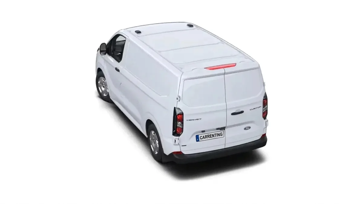 Ford TRANSIT CUSTOM Van 2.5 Duratec PHEV 171kW 320 L1 Trend de renting para Burgos — Trasera