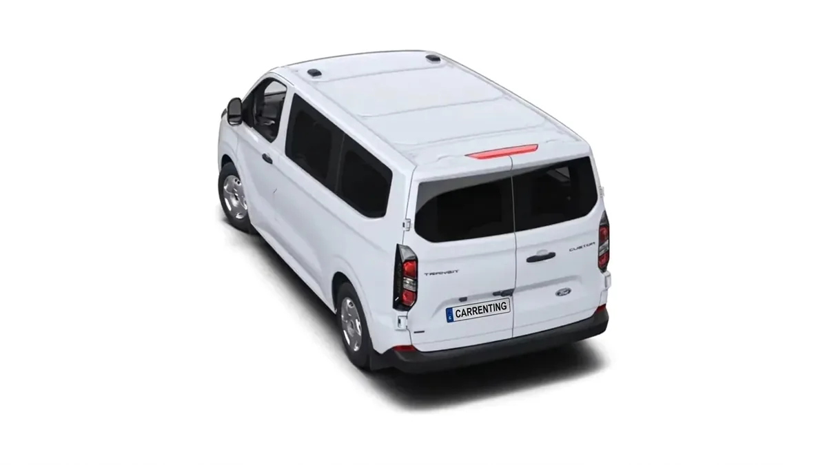 Ford TRANSIT Kombi 2.5 Duratec PHEV 171 340 L1 Trend de renting para Burgos — Trasera
