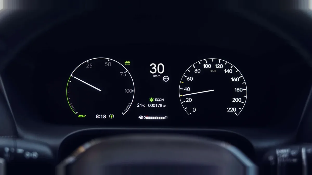 Honda ZR-V 2.0 i-MMD Sport 184CV MA de renting para Burgos — Interior