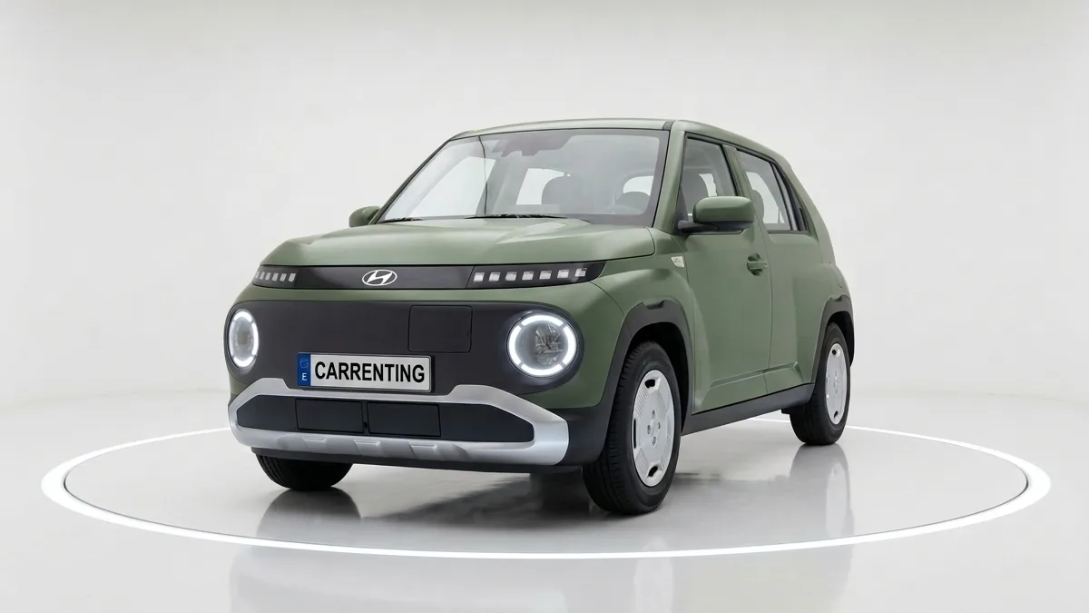 Hyundai Inster 97cv 42kWh Klass de renting para Burgos