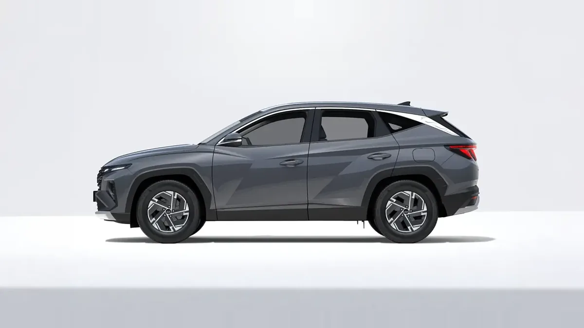 Hyundai Tucson FL 1.6T 239CV HEV AT Klass de renting para Burgos — Delantera