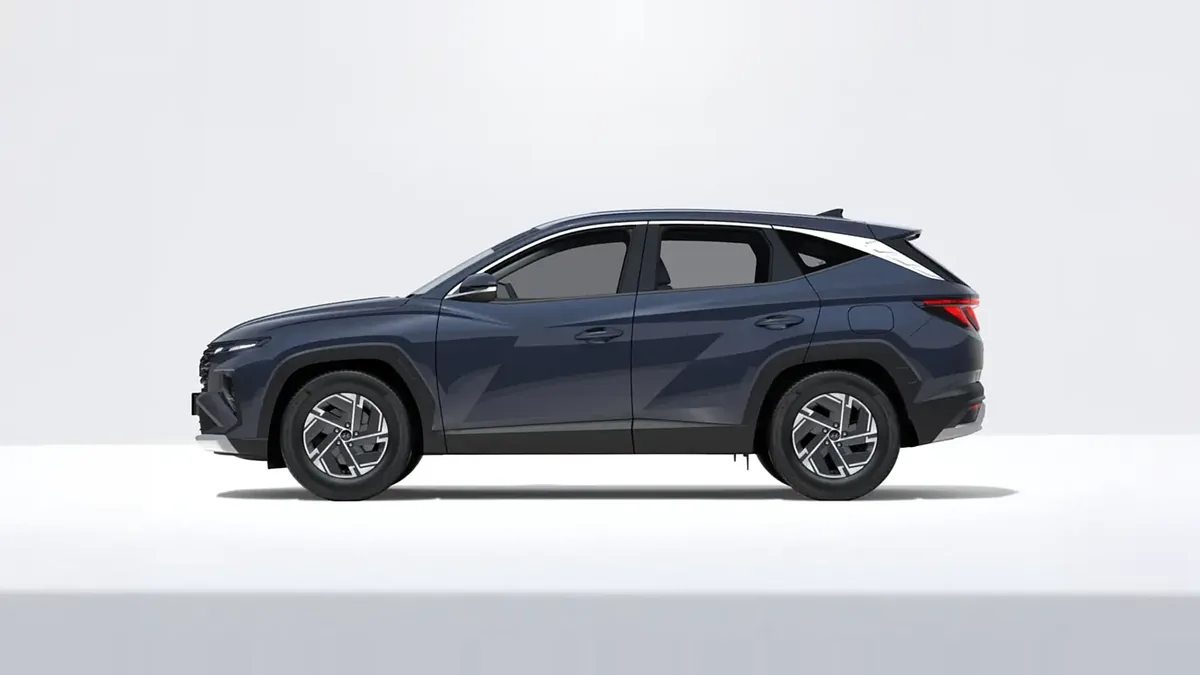 Hyundai Tucson FL 1.6T 239CV HEV AT Klass de renting para Burgos — Lateral