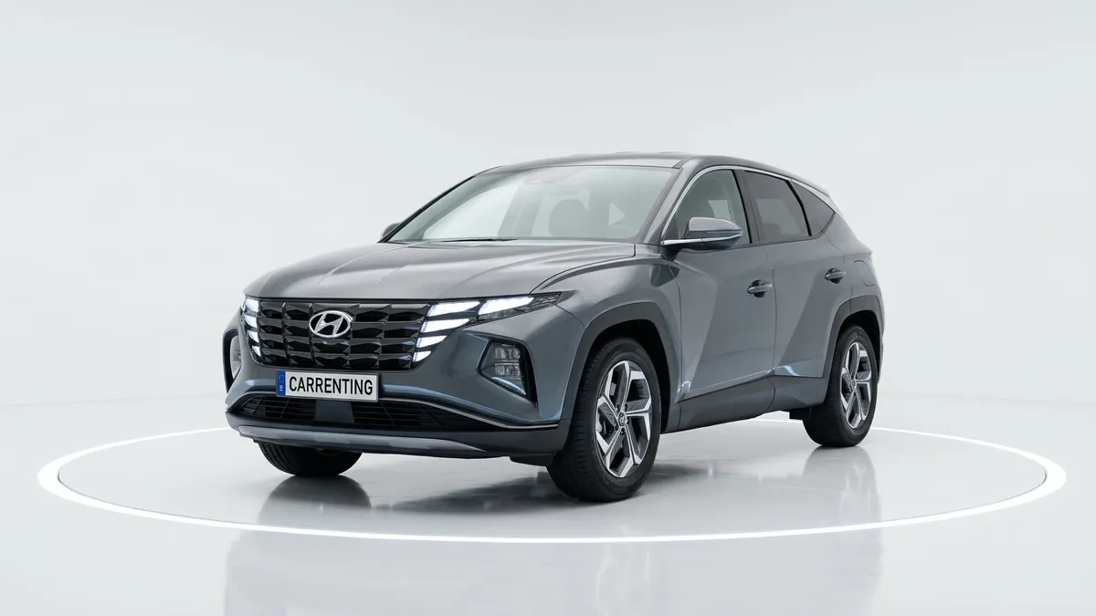 Hyundai Tucson Híbrido 1.6T HEV Klass AT 239CV de renting para Burgos