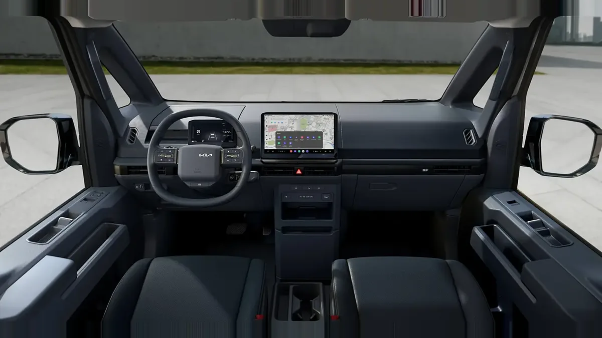 Kia PV5 Cargo L2H1 Long Range Plus de renting para Burgos — Interior