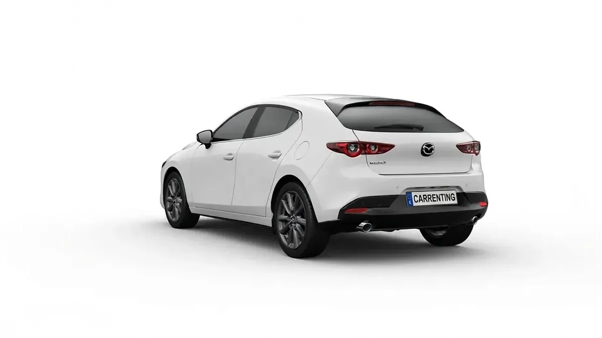 Mazda 3 2.5L e-Skyactiv G MHEV 140CV 6AT Centre-Line de renting para Burgos — Trasera