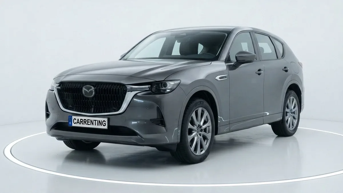Mazda CX-60 e-Skyactiv D MHEV 8AT RWD Exclusive-Line de renting para Burgos