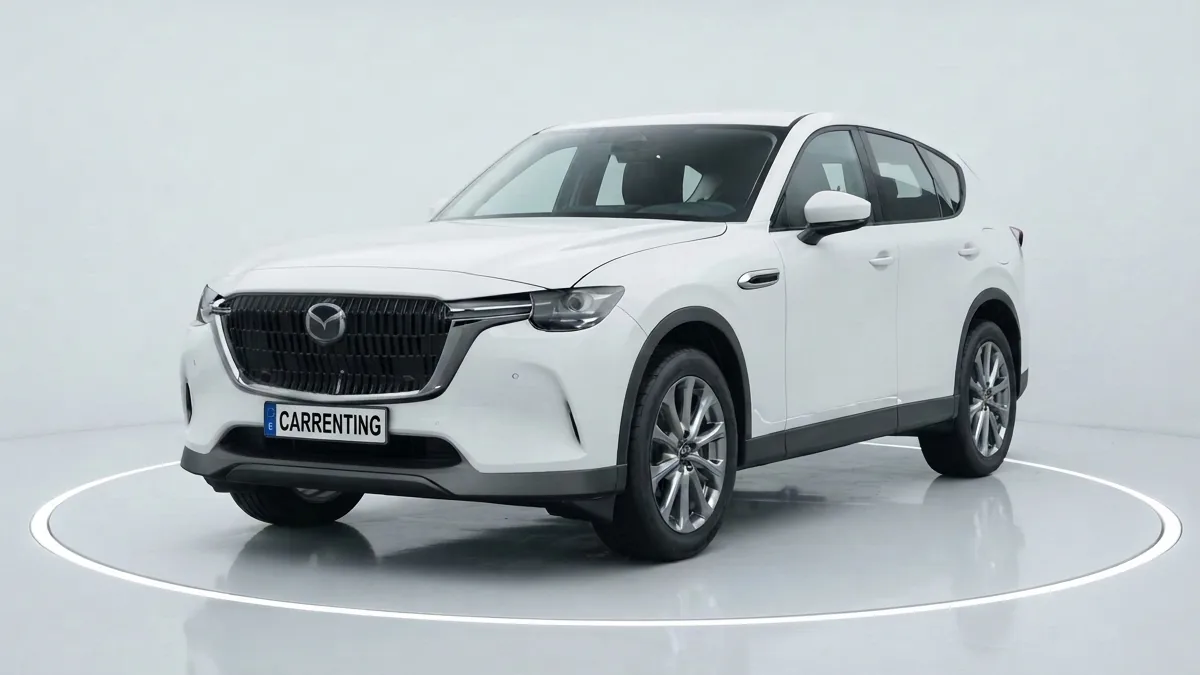 Mazda CX-60 e-Skyactiv MHEV RWD Exclusive-Line II de renting para Burgos