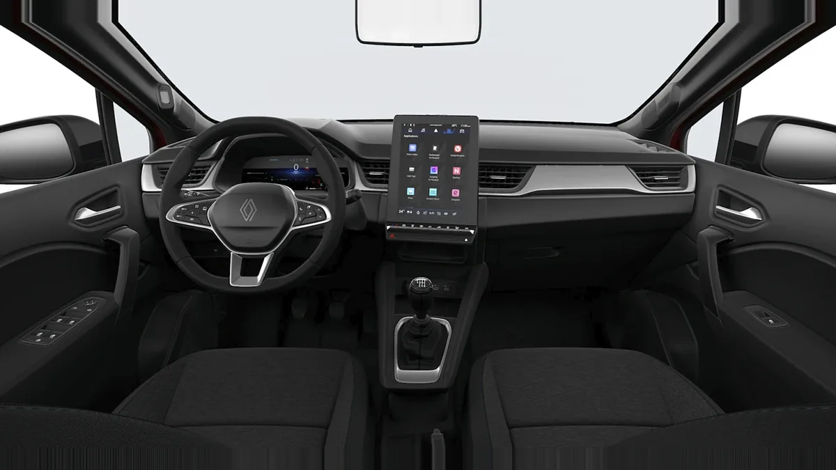 Renault Captur Evolution ECO-G 120CV de renting para Burgos — Delantera