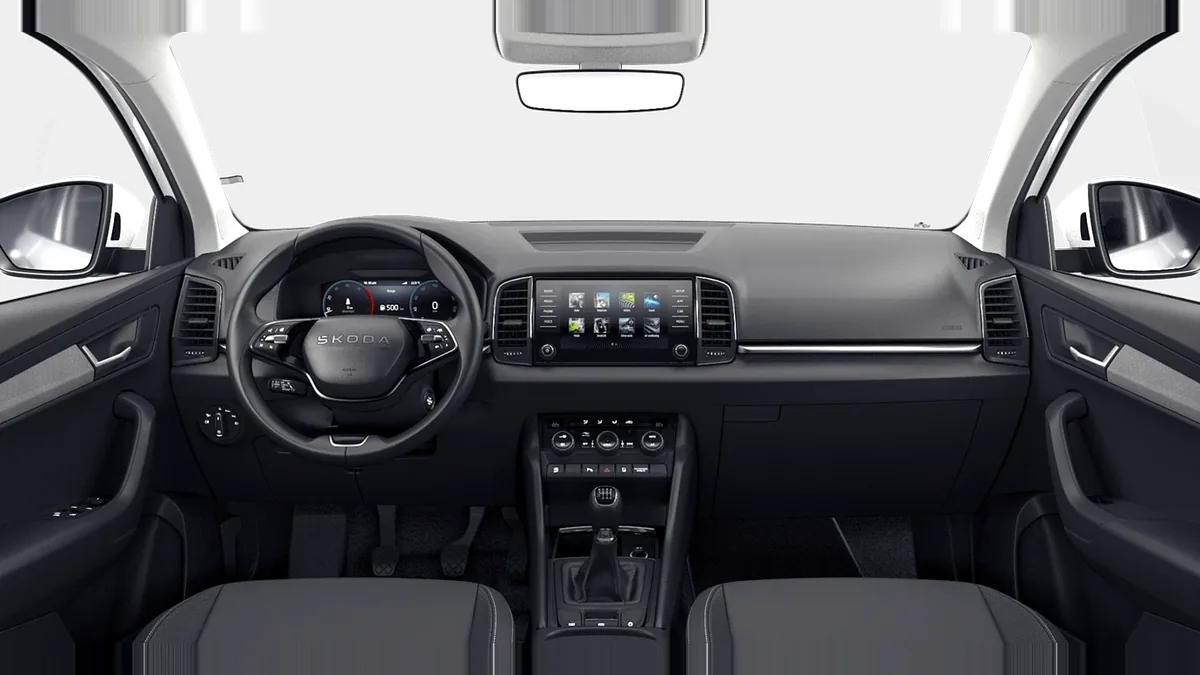 Škoda Karoq 2.0 TDI 85kW (115CV) Selection CW de renting para Burgos — Delantera