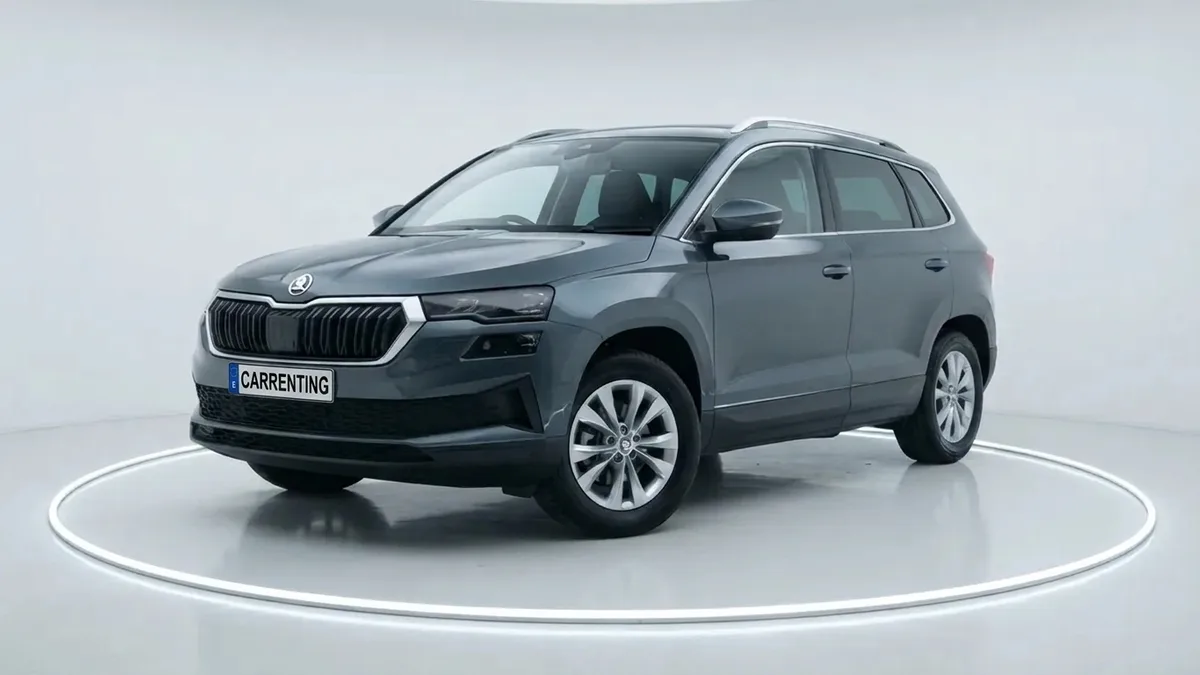 Škoda Karoq Selection 2.0 TDI 150cv 4x4 DSG de renting para Burgos — Trasera