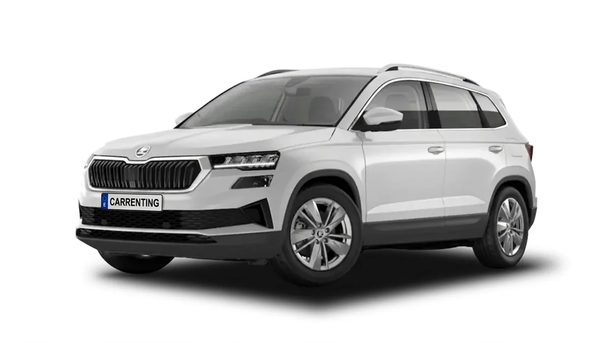 Škoda Karoq Selection 2.0 TDI DSG de renting para Burgos — Lateral